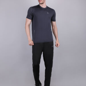 Boys Colorblock Slim Fit Joggers with TECHNO GUARD - Black Color